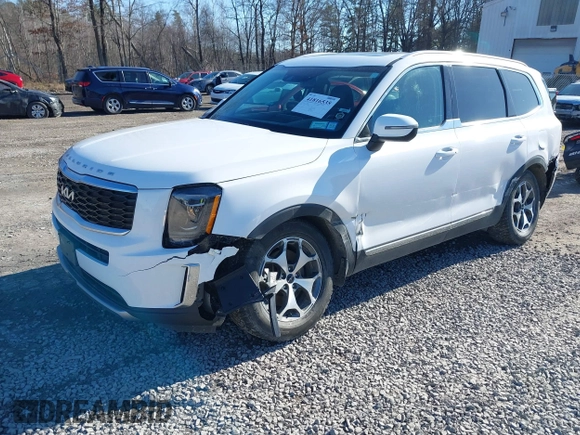 2022 Kia Telluride EX z VIN 5XYP34HC2NG260767, wystawiony jako IAAI lot #41816535 z przebiegiem 81 012 mil mil oraz . Historia ofert i sprzedaży dostępna na DreamBid. Obrazek 2.