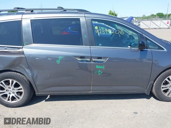 2011 Honda Odyssey EX с VIN 5FNRL5H46BB009440, выставлен на аукционе IAAI как лот 42399206 с пробегом 95 943 миль миль и . История ставок и продаж доступна на DreamBid. Изображение 19.