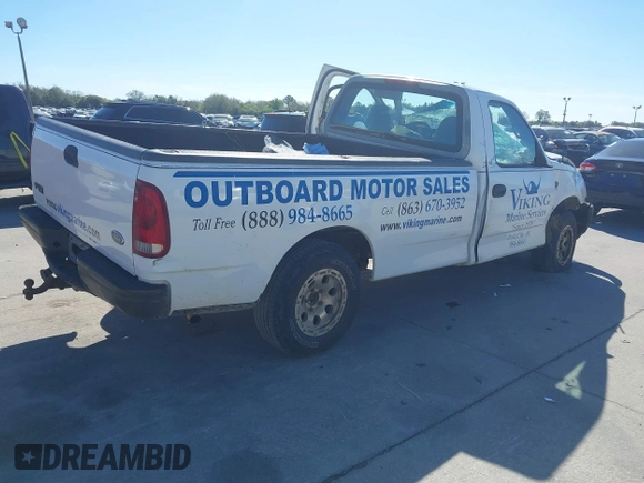 1998 Ford F-150 with VIN 1FTRF1769WNA46024, listed as a IAAI auction lot 41594955 with 374,139 mi miles and . Bid and sale history available at DreamBid. Image 4.