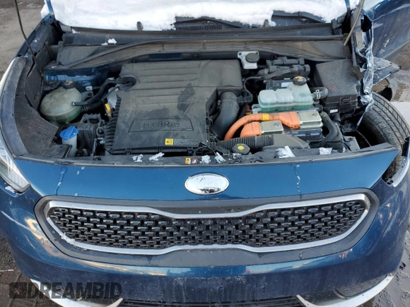 2018 Kia Niro FE with VIN KNDCB3LC2J5210022, listed as a Copart auction lot 82453194 with 80,547 mi miles and Salvage Title. Bid and sale history available at carsss.com. Image 11.