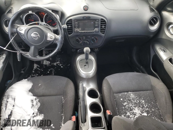2015 Nissan Juke SL with VIN JN8AF5MVXFT553711, listed as a Copart auction lot 89395215 with 184,531 mi miles and Salvage title. Bid and sale history available at DreamBid. Image 8.