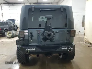 2007 Jeep Wrangler Unlimited Rubicon with VIN 1J4GA69197L100286, listed as a Copart auction lot 54210635 with Not provided miles and Clean title. Bid and sale history available at DreamBid. Image 6.
