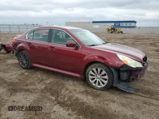 2011 Subaru Legacy Limited with VIN 4S3BMCJ69B3233216, listed as a Copart auction lot 55273425 with 225,661 mi miles and Salvage title. Bid and sale history available at DreamBid. Image 4.