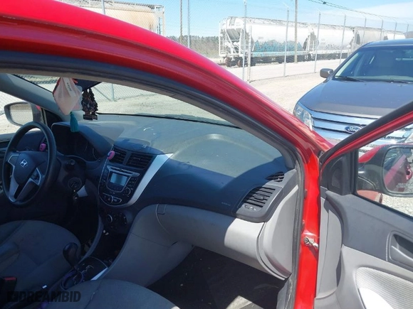 2012 Hyundai Accent GS with VIN KMHCT5AE4CU040246, listed as a IAAI auction lot 41908709 with NaN miles. Bid and sale history available at carsss.com. Image 5.