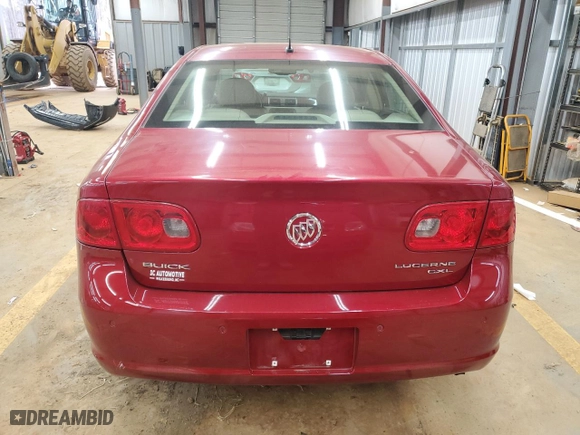 2008 Buick Lucerne CXL with VIN 1G4HD57228U127537, listed as a Copart auction lot 48284585 with 184,412 mi miles and Salvage Title. Bid and sale history available at carsss.com. Image 6.