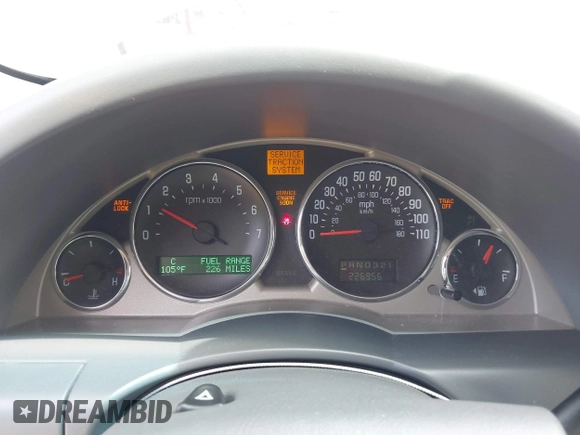 2006 Buick Rendezvous with VIN 3G5DA03L66S583929, listed as a IAAI auction lot 42142317 with 226,956 mi miles and . Bid and sale history available at DreamBid. Image 7.
