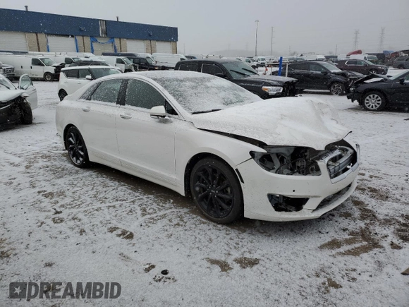 2020 Lincoln MKZ Reserve with VIN 3LN6L5F99LR603453, listed as a Copart auction lot 87154914 with 61,755 mi miles and Salvage Title. Bid and sale history available at DreamBid. Image 4.