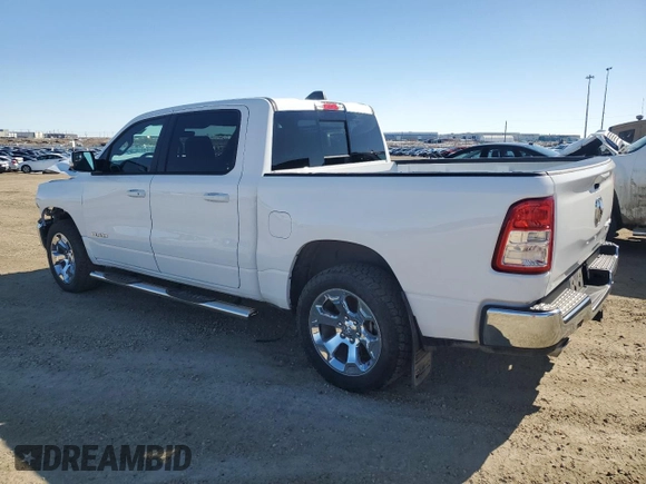 2022 Ram 1500 Big Horn with VIN 1C6SRFFT5NN116671, listed as a Copart auction lot 51690775 with 30,317 mi miles and Salvage Title. Bid and sale history available at carsss.com. Image 2.