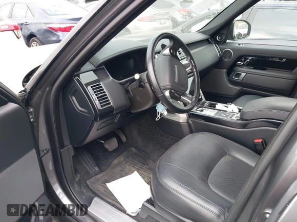 2019 Land Rover Range Rover HSE with VIN SALGS2SV9KA521124, listed as a IAAI auction lot 42429756 with 65,788 mi miles and . Bid and sale history available at DreamBid. Image 18.