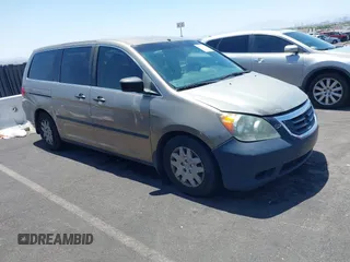 2008 Honda Odyssey LX with VIN 5FNRL38238B019483, listed as a IAAI auction lot 42711418 with 187,063 mi miles and . Bid and sale history available at DreamBid. Image 1.