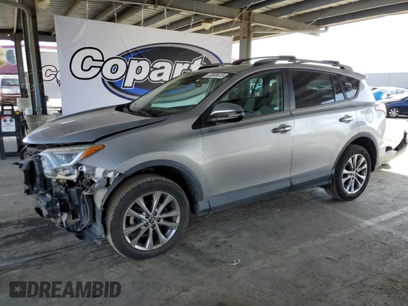 2017 Toyota RAV4 Limited with VIN 2T3YFREV2HW314377, listed as a Copart auction lot 53508615 with 143,004 mi miles and Salvage Title. Bid and sale history available at carsss.com. Image 1.