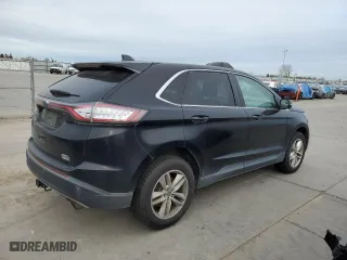 2017 Ford Edge SEL with VIN 2FMPK4J96HBB97095, listed as a Copart auction lot 47580215 with 105,101 mi miles and Clean Title. Bid and sale history available at carsss.com. Image 3.