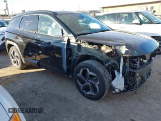 2024 Hyundai Tucson Limited with VIN 5NMJE3DE0RH306562, listed as a IAAI auction lot 41362133 with 17,314 mi miles. Bid and sale history available at carsss.com. Image 1.