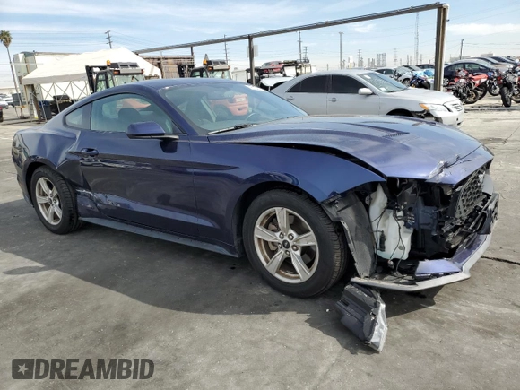 2020 Ford Mustang EcoBoost with VIN 1FA6P8TH6L5130481, listed as a Copart auction lot 47137745 with 56,408 mi miles and Salvage Title. Bid and sale history available at carsss.com. Image 4.