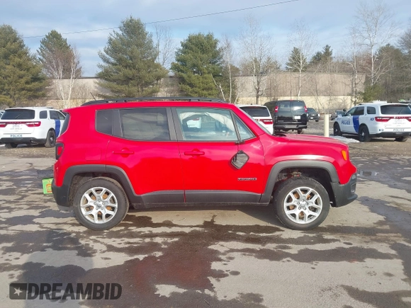 2017 Jeep Renegade Altitude with VIN ZACCJBBB7HPF99635, listed as a IAAI auction lot 41722246 with 64,749 mi miles and . Bid and sale history available at DreamBid. Image 13.
