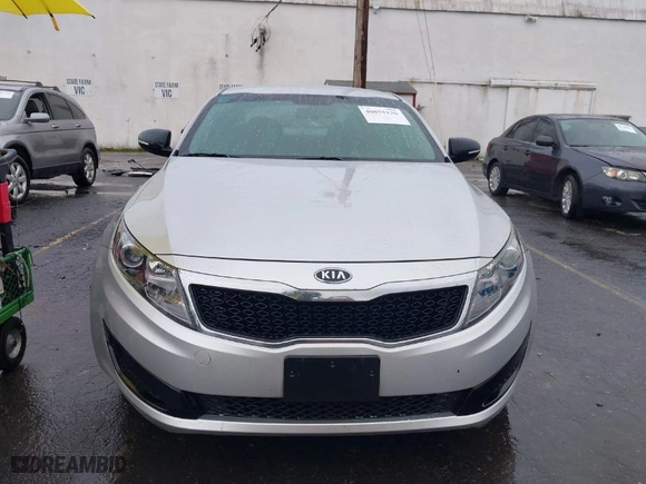 2011 Kia Optima LX with VIN KNAGM4A7XB5169810, listed as a IAAI auction lot 40855136 with 147,541 mi miles. Bid and sale history available at carsss.com. Image 12.