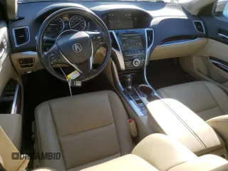 2016 Acura TLX with VIN 19UUB1F33GA000969, listed as a Copart auction lot 48366705 with 110,563 mi miles and Salvage Title. Bid and sale history available at carsss.com. Image 8.