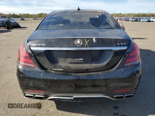 2018 Mercedes-Benz S 63 AMG with VIN WDDUG8JB0JA361449, listed as a Copart auction lot 77547564 with 41,408 mi miles and Salvage Title. Bid and sale history available at DreamBid. Image 6.