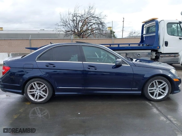 2014 Mercedes-Benz C-Class C 250 Sport with VIN WDDGF4HBXEA909610, listed as a IAAI auction lot 41536347 with NaN miles. Bid and sale history available at carsss.com. Image 13.
