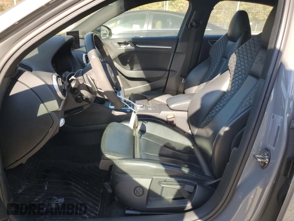 2019 Audi RS 3 with VIN WUABWGFF8KA907686, listed as a Copart auction lot 75947394 with 50,794 mi miles and Salvage title. Bid and sale history available at DreamBid. Image 7.
