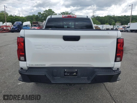2023 Chevrolet Colorado 2WD Work Truck z VIN 1GCPSBEK0P1180499, wystawiony jako Copart lot #62040235 z przebiegiem 33 983 mil mil oraz Szkoda całkowita • Salvage title. Historia ofert i sprzedaży dostępna na DreamBid. Obrazek 6.