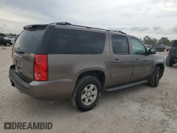 2013 GMC Yukon XL SLT with VIN 1GKS1KE01DR305054, listed as a Copart auction lot 54831015 with 158,054 mi miles and Salvage Title. Bid and sale history available at DreamBid. Image 3.