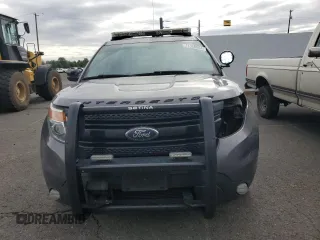 2013 Ford Utility Police Interceptor with VIN 1FM5K8AR0DGA89928, listed as a Copart auction lot 71360004 with 194,209 mi miles and Salvage Title. Bid and sale history available at carsss.com. Image 5.