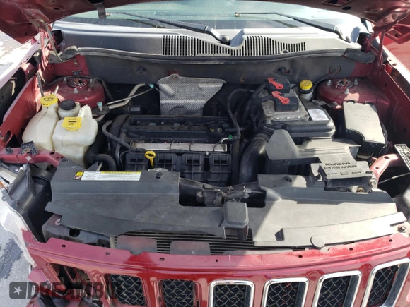 2012 Jeep Compass Sport with VIN 1C4NJCBA5CD678721, listed as a Copart auction lot 50605465 with 204,527 mi miles and Salvage Title. Bid and sale history available at carsss.com. Image 13.