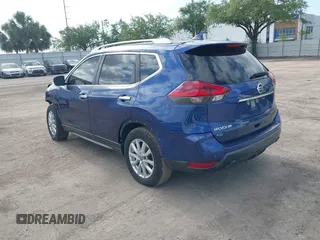 2019 Nissan Rogue SV with VIN JN8AT2MT3KW259937, listed as a IAAI auction lot 42175989 with 155,662 mi miles. Bid and sale history available at carsss.com. Image 3.
