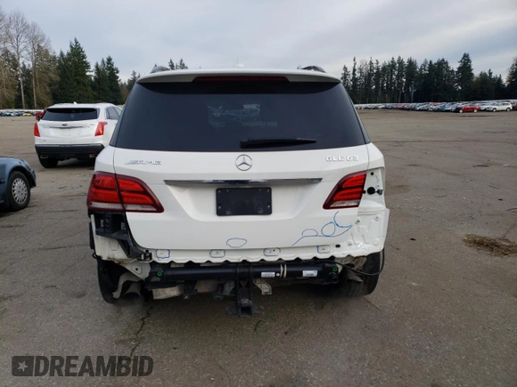 2016 Mercedes-Benz M 63 AMG with VIN 4JGDA7EBXGA758087, listed as a Copart auction lot 89385065 with 81,705 mi miles and Salvage Title. Bid and sale history available at carsss.com. Image 6.