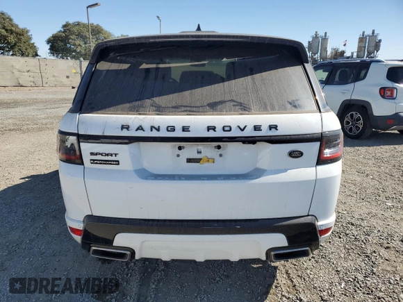 2019 Land Rover Range Rover Sport HSE Dynamic with VIN SALWV2SV5KA850180, listed as a Copart auction lot 73133364 with 75,678 mi miles and Salvage Title. Bid and sale history available at carsss.com. Image 6.