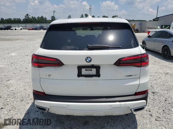 2023 BMW X5 sDrive40i with VIN 5UXCR4C04P9R12480, listed as a Copart auction lot 61082815 with 17,249 mi miles and Salvage title. Bid and sale history available at DreamBid. Image 6.