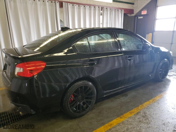 2017 Subaru WRX Premium with VIN JF1VA1E65H9835112, listed as a Copart auction lot 46712355 with 118,288 mi miles and Clean Title. Bid and sale history available at carsss.com. Image 3.