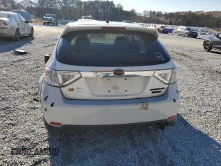 2008 Subaru Impreza Wagon (Natl) WRX w/Premium Pkg with VIN JF1GH75608H802550, listed as a Copart auction lot 88217725 with 0 mi miles and Salvage Title. Bid and sale history available at carsss.com. Image 6.