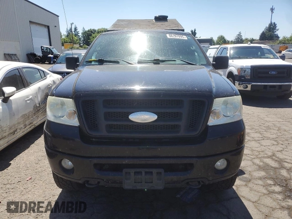 2006 Ford F-150 XLT z VIN 1FTPW14V66KD22907, wystawiony jako Copart lot #66207095 z przebiegiem 229 734 mil mil oraz Czysty tytuł • Clean title. Historia ofert i sprzedaży dostępna na DreamBid. Obrazek 5.