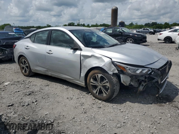 2023 Nissan Sentra SV z VIN 3N1AB8CV3PY221938, wystawiony jako Copart lot #55152145 z przebiegiem 48 786 mil mil oraz Szkoda całkowita • Salvage title. Historia ofert i sprzedaży dostępna na DreamBid. Obrazek 4.
