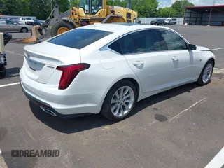 2024 Cadillac CT5 Luxury with VIN 1G6DW5RK9R0127962, listed as a IAAI auction lot 42548395 with 24,327 mi miles and . Bid and sale history available at DreamBid. Image 4.