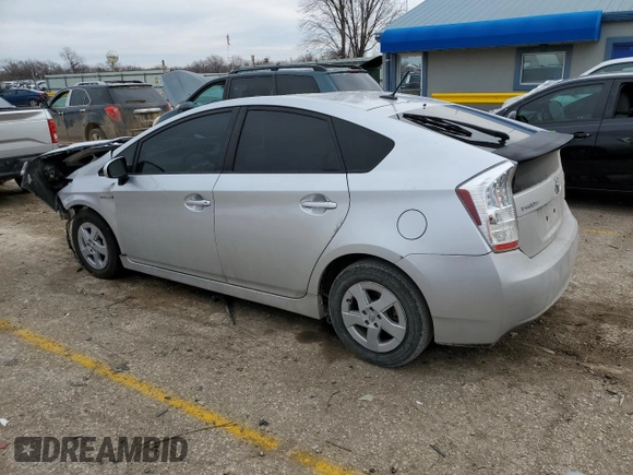 2011 Toyota Prius I with VIN JTDKN3DU5B0321950, listed as a Copart auction lot 41563984 with 169,431 mi miles and Salvage title. Bid and sale history available at DreamBid. Image 2.