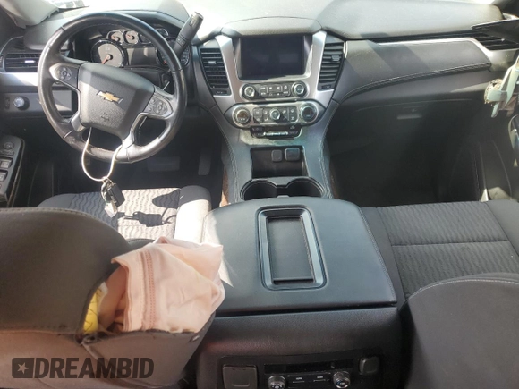 2018 Chevrolet Tahoe LS with VIN 1GNSCAKC7JR232581, listed as a Copart auction lot 56174415 with Not provided miles and Salvage title. Bid and sale history available at DreamBid. Image 8.
