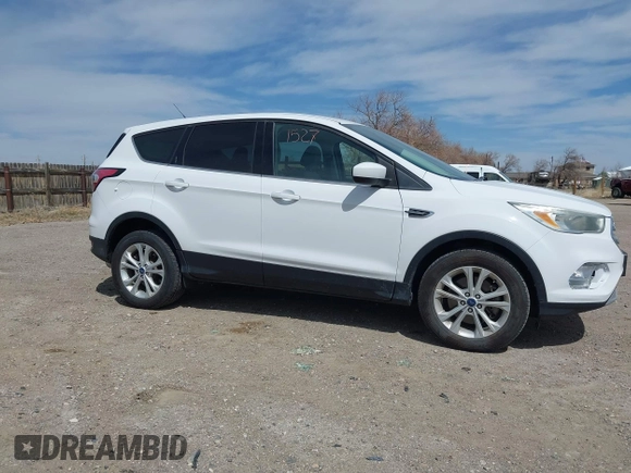 2017 Ford Escape SE with VIN 1FMCU9G90HUC66502, listed as a IAAI auction lot 41991527 with 219,380 mi miles. Bid and sale history available at carsss.com. Image 14.