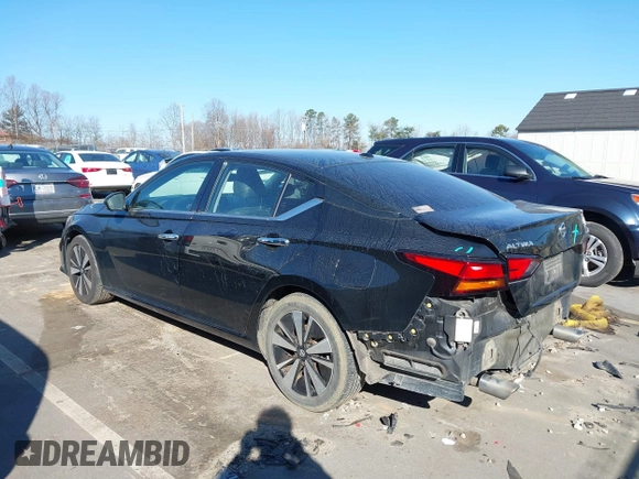 2019 Nissan Altima 2.5 SL with VIN 1N4BL4EV3KC163566, listed as a IAAI auction lot 41628760 with 162,546 mi miles. Bid and sale history available at carsss.com. Image 3.