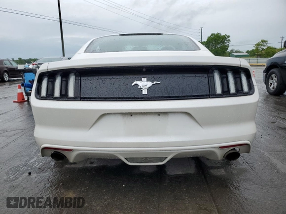2017 Ford Mustang V6 with VIN 1FA6P8AM9H5358224, listed as a Copart auction lot 54611055 with 59,012 mi miles and Salvage title. Bid and sale history available at DreamBid. Image 6.