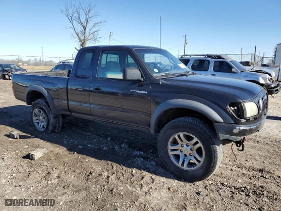 2004 Toyota Tacoma with VIN 5TEWN72N84Z359101, listed as a Copart auction lot 82096804 with 170,681 mi miles and Non Repairable. Bid and sale history available at carsss.com. Image 4.
