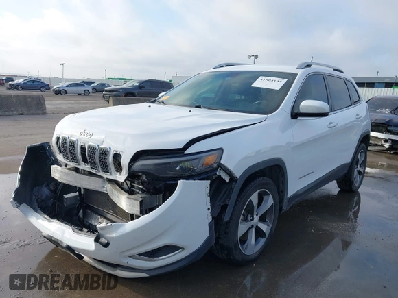 2019 Jeep Cherokee Limited with VIN 1C4PJLDB0KD487835, listed as a IAAI auction lot 41504135 with 79,394 mi miles and . Bid and sale history available at DreamBid. Image 18.