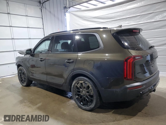 2022 Kia Telluride SX with VIN 5XYP5DHC2NG276672, listed as a Copart auction lot 53269885 with 44,780 mi miles and Salvage title. Bid and sale history available at DreamBid. Image 2.