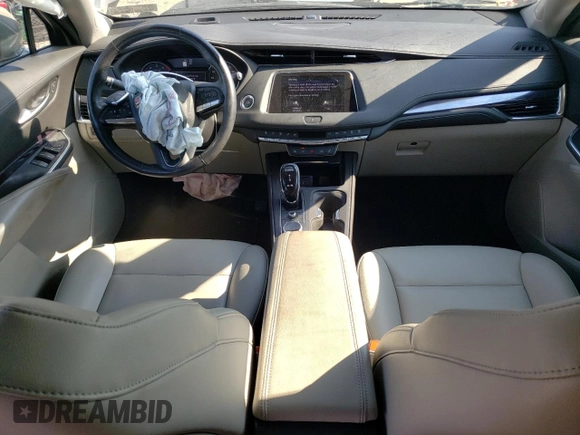2023 Cadillac XT4 AWD Luxury with VIN 1GYFZBR40PF173861, listed as a Copart auction lot 71233194 with 16,356 mi miles and Salvage title. Bid and sale history available at DreamBid. Image 8.