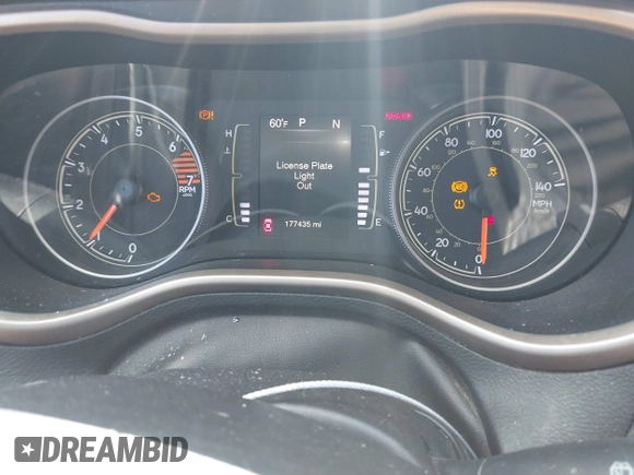 2017 Jeep Cherokee Sport with VIN 1C4PJMAB8HW648052, listed as a IAAI auction lot 41748439 with 177,435 mi miles. Bid and sale history available at carsss.com. Image 7.