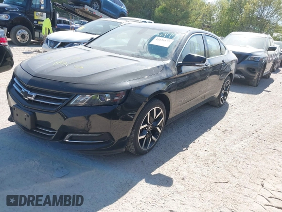 2018 Chevrolet Impala LT z VIN 2G1105S38J9106687, wystawiony jako IAAI lot #42236177 z przebiegiem 104 509 mil mil oraz . Historia ofert i sprzedaży dostępna na DreamBid. Obrazek 2.