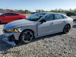 2022 Kia K5 GT-Line z VIN 5XXG64J22NG159905, wystawiony jako Copart lot #54894545 z przebiegiem 25 802 mil mil oraz Szkoda całkowita • Salvage title. Historia ofert i sprzedaży dostępna na DreamBid. Obrazek 1.