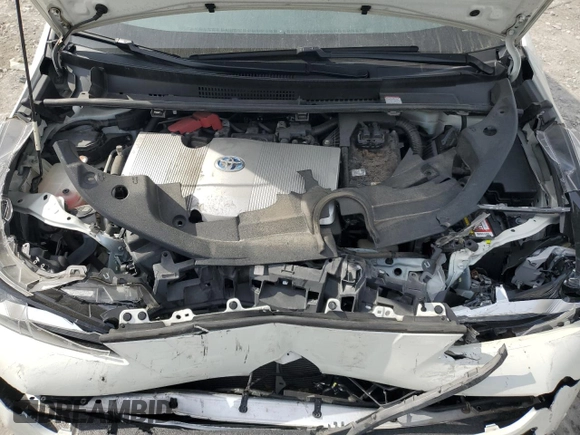 2019 Toyota Prius LE z VIN JTDL9RFUXK3004950, wystawiony jako Copart lot #54509295 z przebiegiem 60 945 mil mil oraz Szkoda całkowita • Salvage title. Historia ofert i sprzedaży dostępna na DreamBid. Obrazek 11.